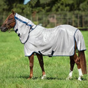 HKM Fixed Neck Combo Fun Cow Print Fly Rug with Tail & Belly Flap FREE DELIVERY 
